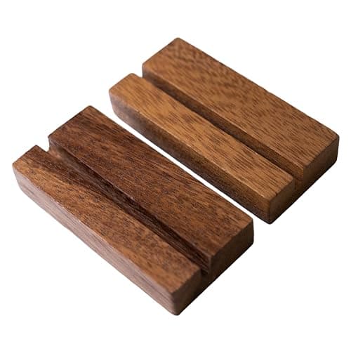 Walnut Desk Stands
