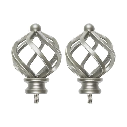 Twisted Cage Finials