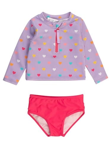 RuffleButts Rash Guard Set