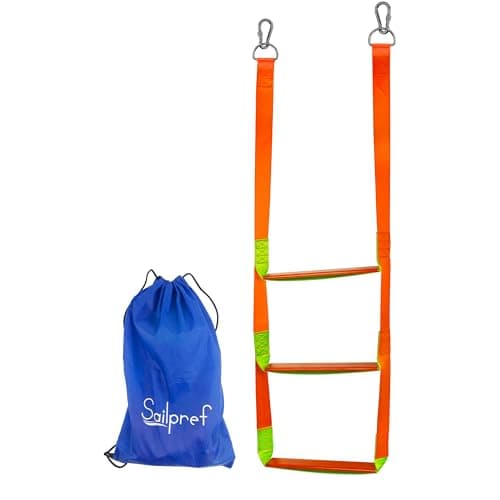 Carbon-Fiber 3-Step Ladder