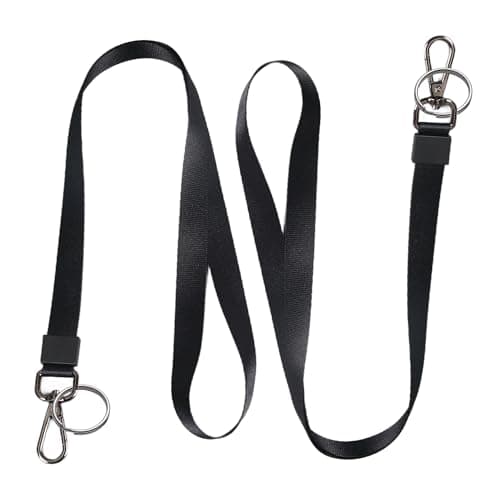 Durable Black Lanyard