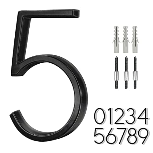 Floating House Numbers