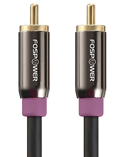 Subwoofer RCA Cable 10ft