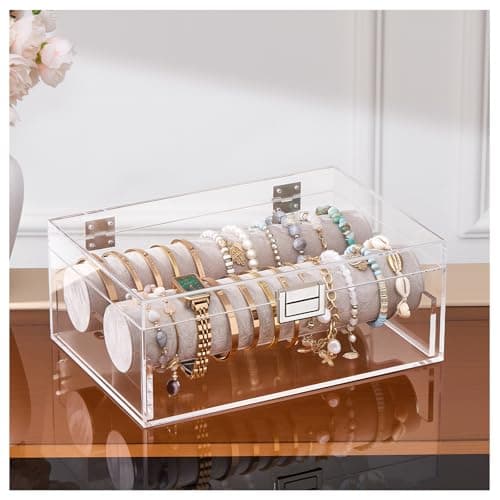 Clear Acrylic Bracelet Box