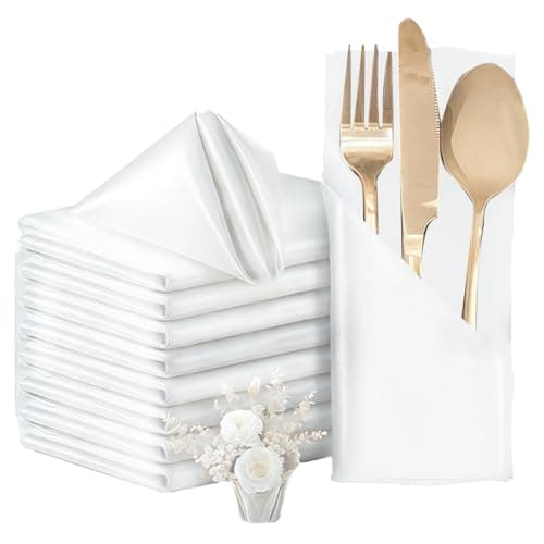 Budget White Napkins