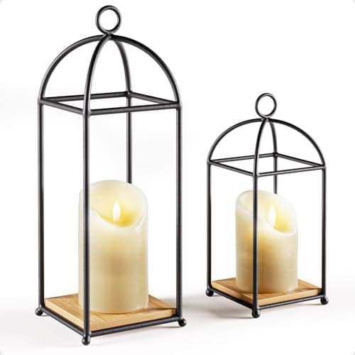 Iron & Bamboo Lanterns