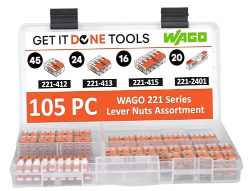 105pc Lever-Nut Assortment