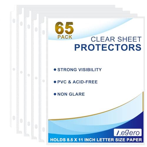 Heavy-Duty Sheet Protectors