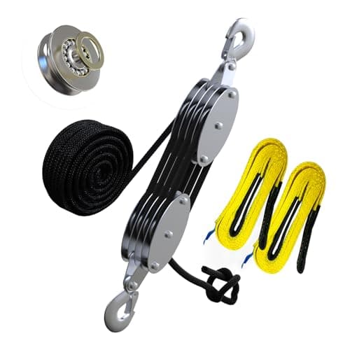 8:1 Rope Pulley System