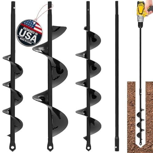 3-Pack Auger Drill Set