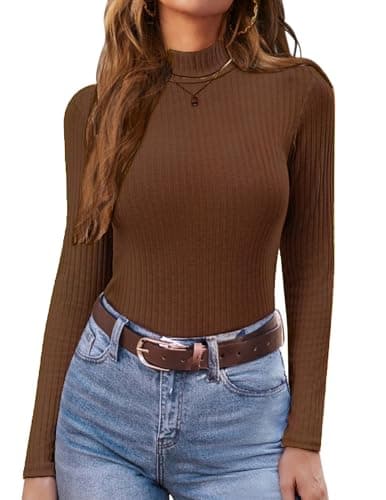 Mock Turtleneck Top