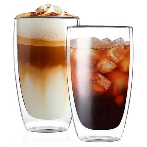 Double-Wall Glass Mugs