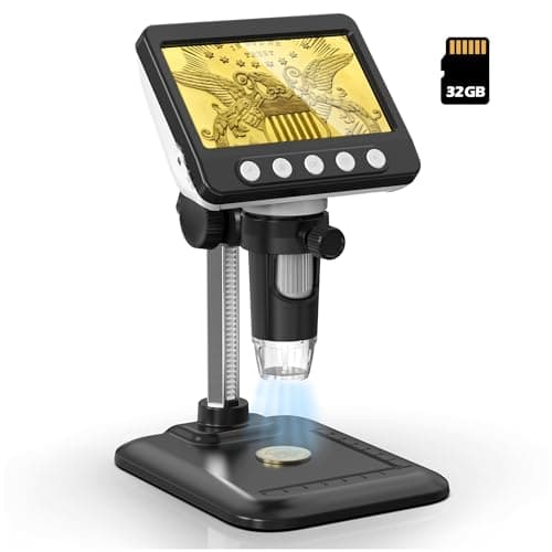 Large-Screen Coin Microscope