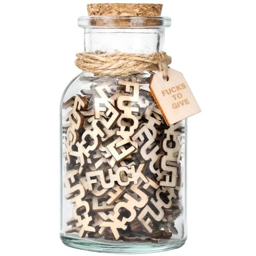 Wooden Letter Jar
