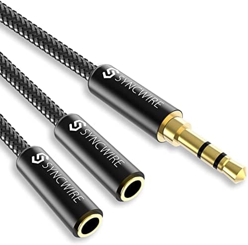 Stereo Y Extension Splitter
