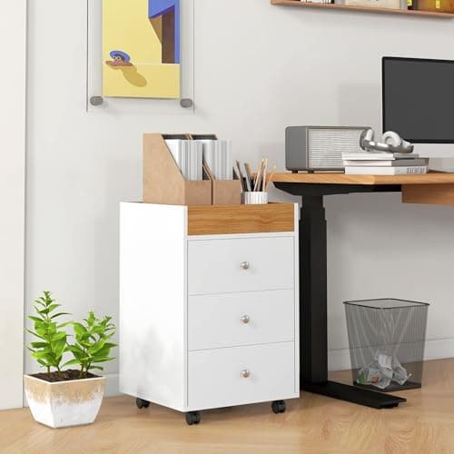 3-Drawer Wood File