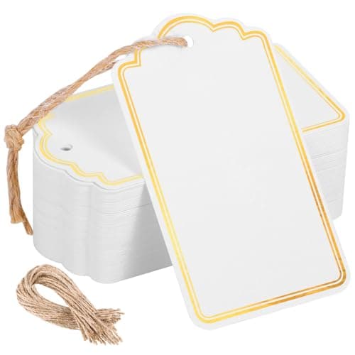 Woric Gold Foil Tags