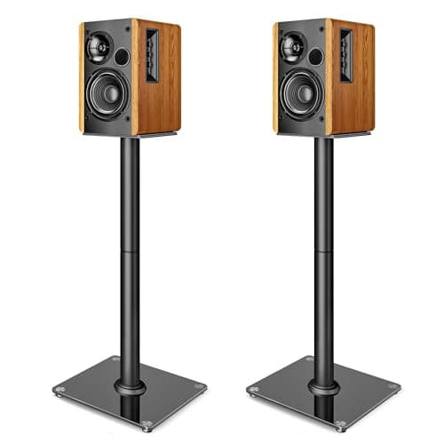 Glass-Base Floor Stands