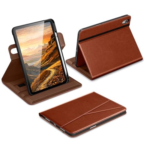 Rotating Leather Folio