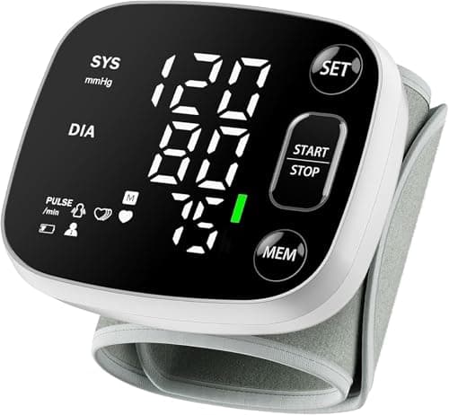 High-Memory Wrist Monitor