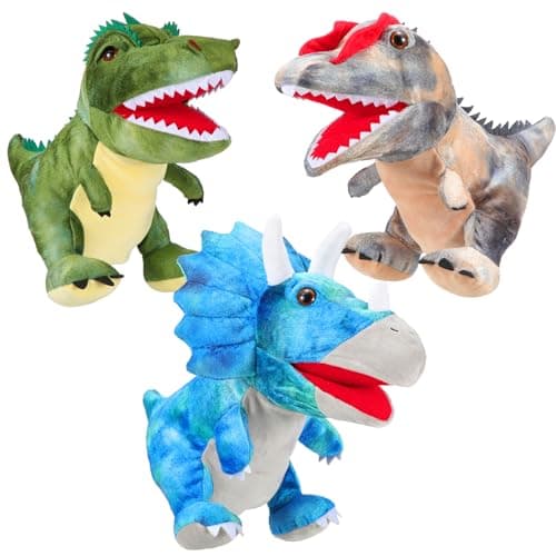 Dinosaur Plush Hand Puppets