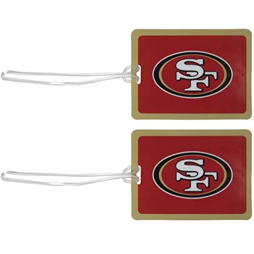 49ers Vinyl Luggage Tags