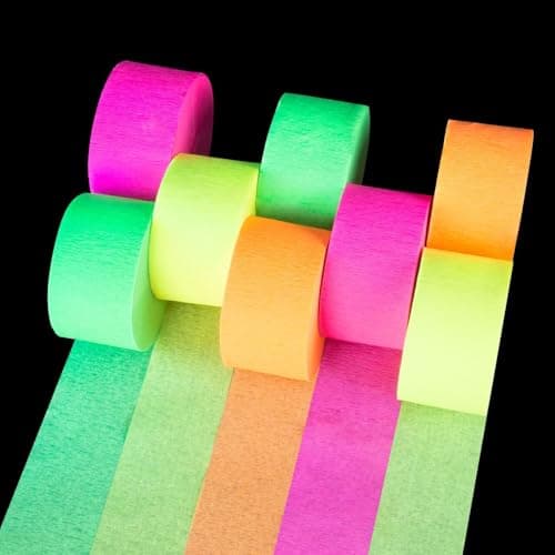 Neon Glow Streamers