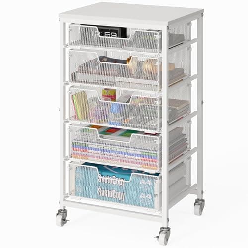 5-Drawer Mobile Cabinet