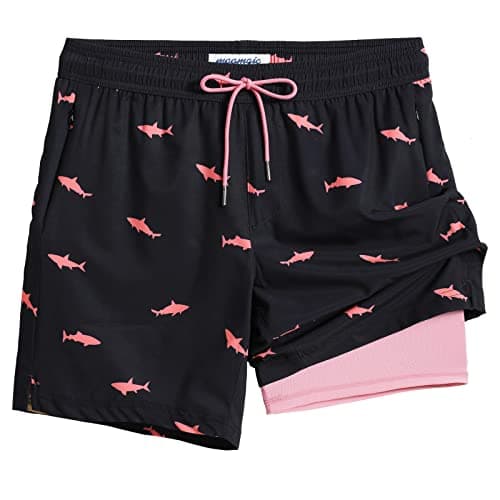 maamgic Zipper Swim Trunks