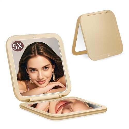Pocket 5X Compact Mirror