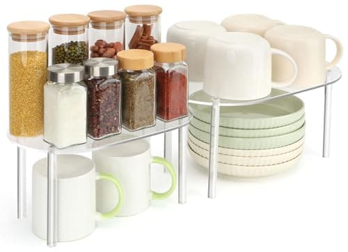 Clear Stackable Shelves