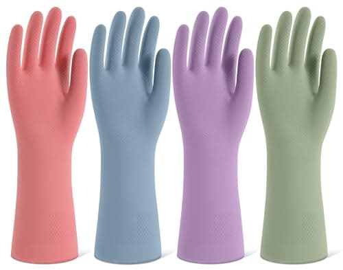 Flocked-Lined Dish Gloves