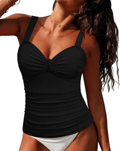 Twist Front Tankini