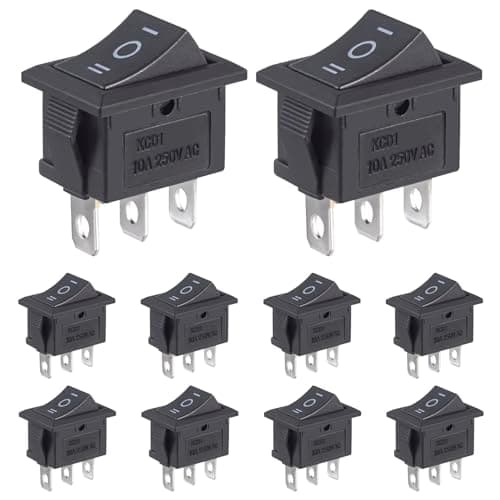 Mini 3‑Pin Rocker