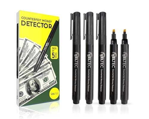 5-Pack Counterfeit Pens