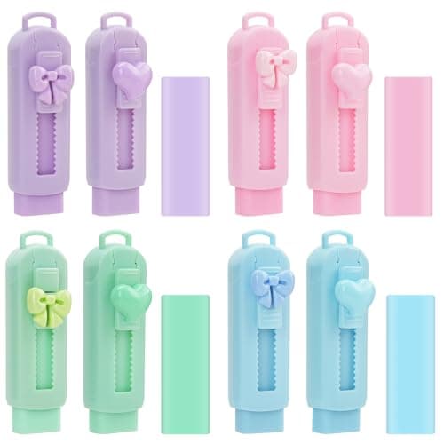 Retractable Eraser Pack