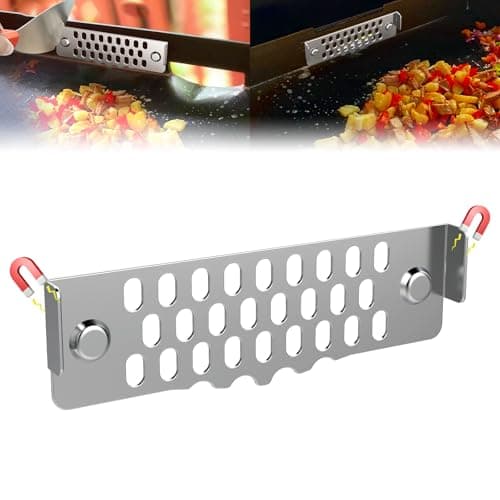 Movable Griddle Grease Gate