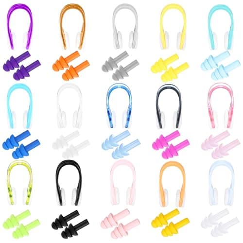 Nose Clips + Earplugs Set