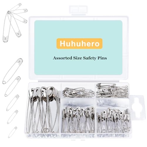 Assorted Safety Pins Pack
