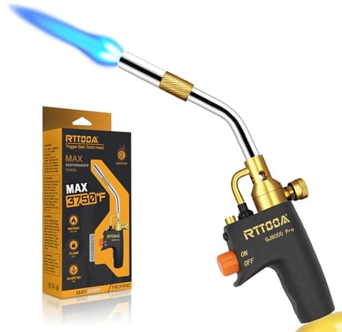 High-Output Pressure-Regulated Torch