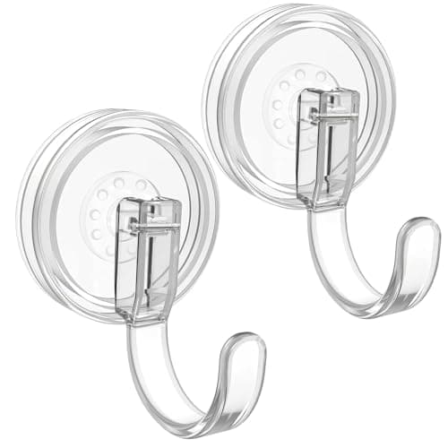 Clear Suction Wreath Hanger
