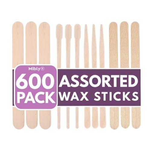 Mibly Assorted Wax Spatulas