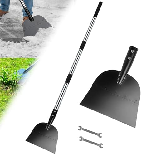 Flat Ice-Cutting Shovel