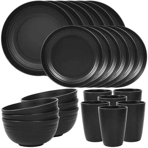 Wheat Straw Dinnerware Set