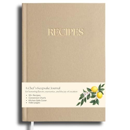 Paperell Premium Recipe Journal