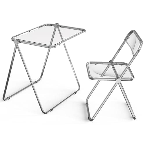 Acrylic Folding Desk Set