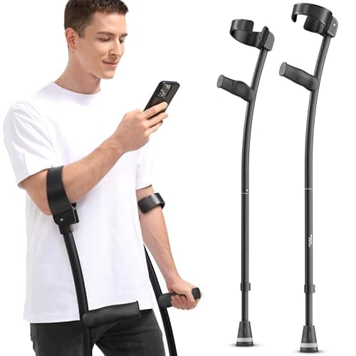 Ergonomic Forearm Crutches