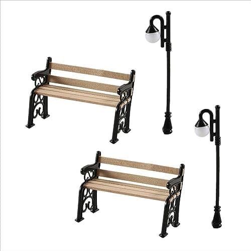 Kopida Bench & Lamp