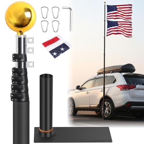 20ft Tailgate Flagpole