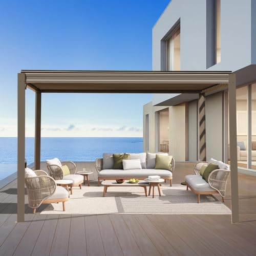 Domi Louvered Pergola 10x10FT